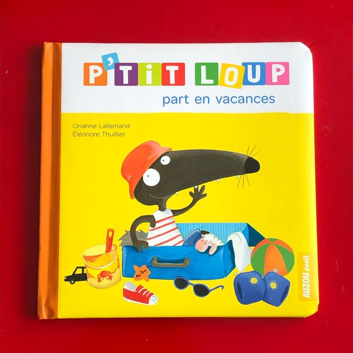 Livre p’tit loup part en vacances