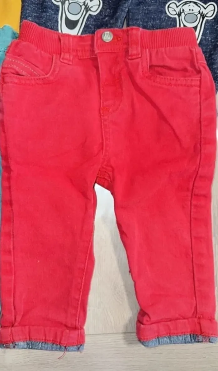 Lot pantalon hivers jean jogging - photo numéro 5