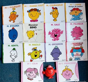 Lot les Monsieur Madame livre enfant