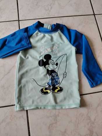 T-shirt maillot de bain anti UV disney