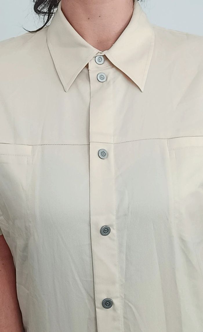 Chemise manche courte stretch neuve Esprit - photo numéro 3