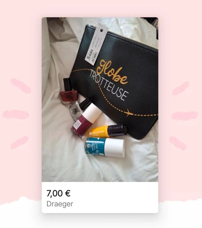 Trousse neuve Draeger avec 5 vernis