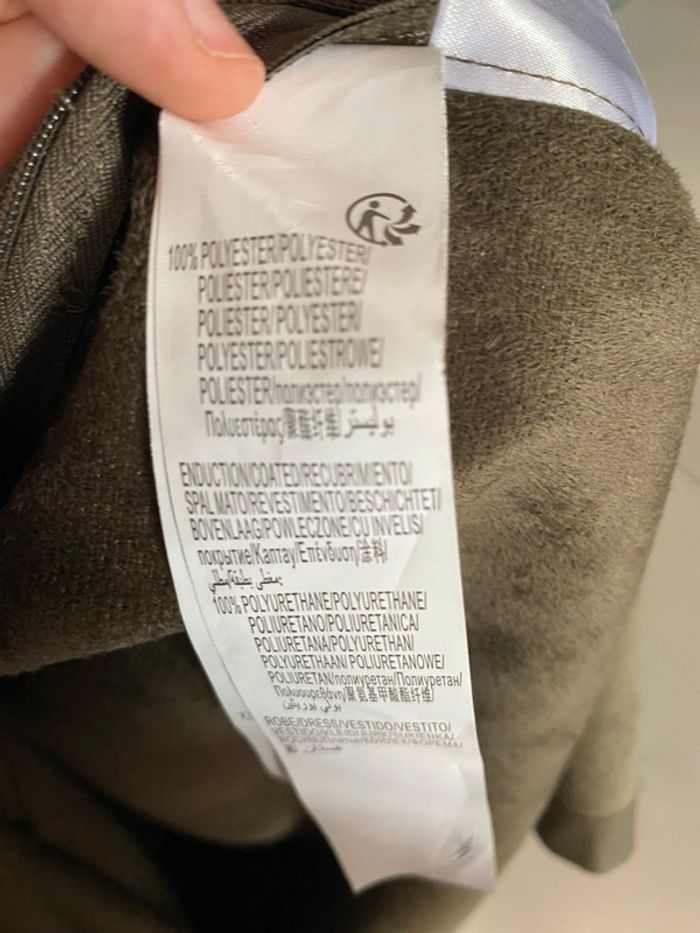 Robe portefeuille simili cuir - photo numéro 3