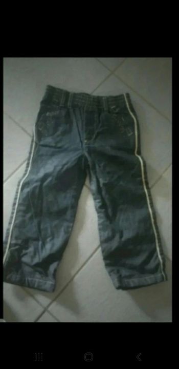 Jeans doublé fille ikks 3 ans