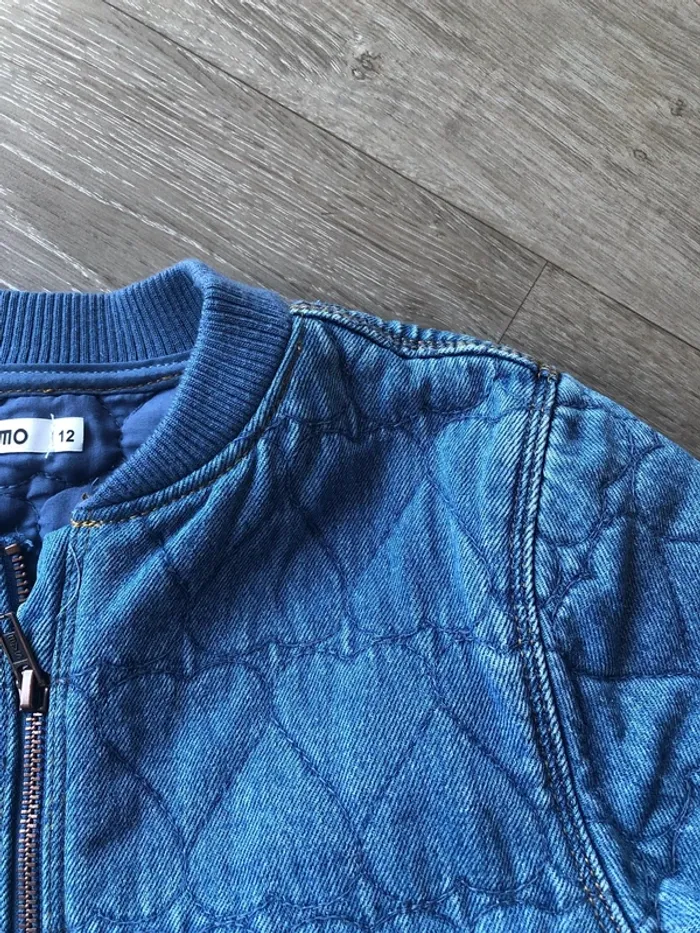 Blouson en jeans Gemo taille 12 ans excellent état - photo numéro 2