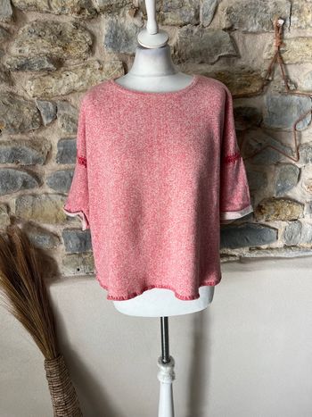 Sweat rose oversize Maje S 