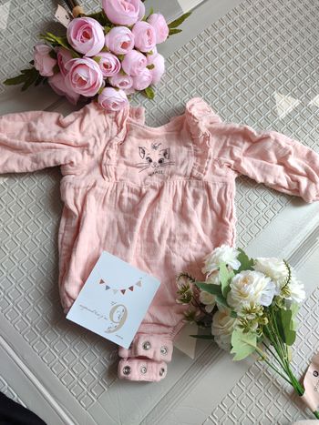 Barboteuse bébé fille 