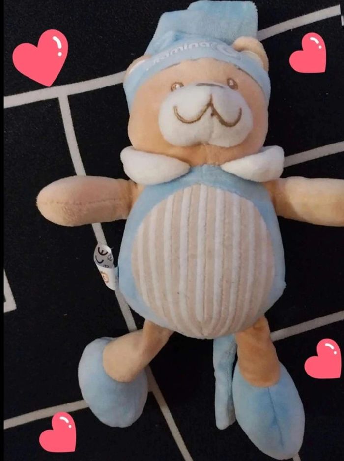 Doudou  ourson  Vitamina
