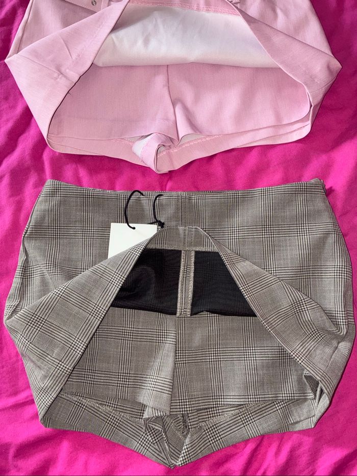 Lot 2 jupe short Bershka S - photo numéro 6