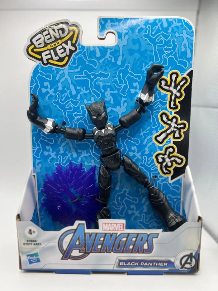 Figurine Black Panther – Marvel Bend & Flex – Neuf