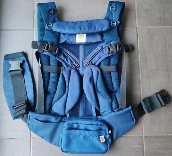 Porte bébé Ergobaby Omni 360 Mesh Bleu