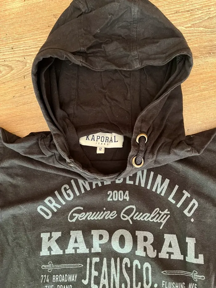 T-shirt à capuche Kaporal - photo numéro 2