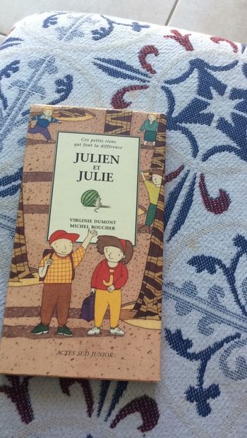 #ces petits riens qui font la différence Julien et Julie par Virginie Dumont et Michel Boucher