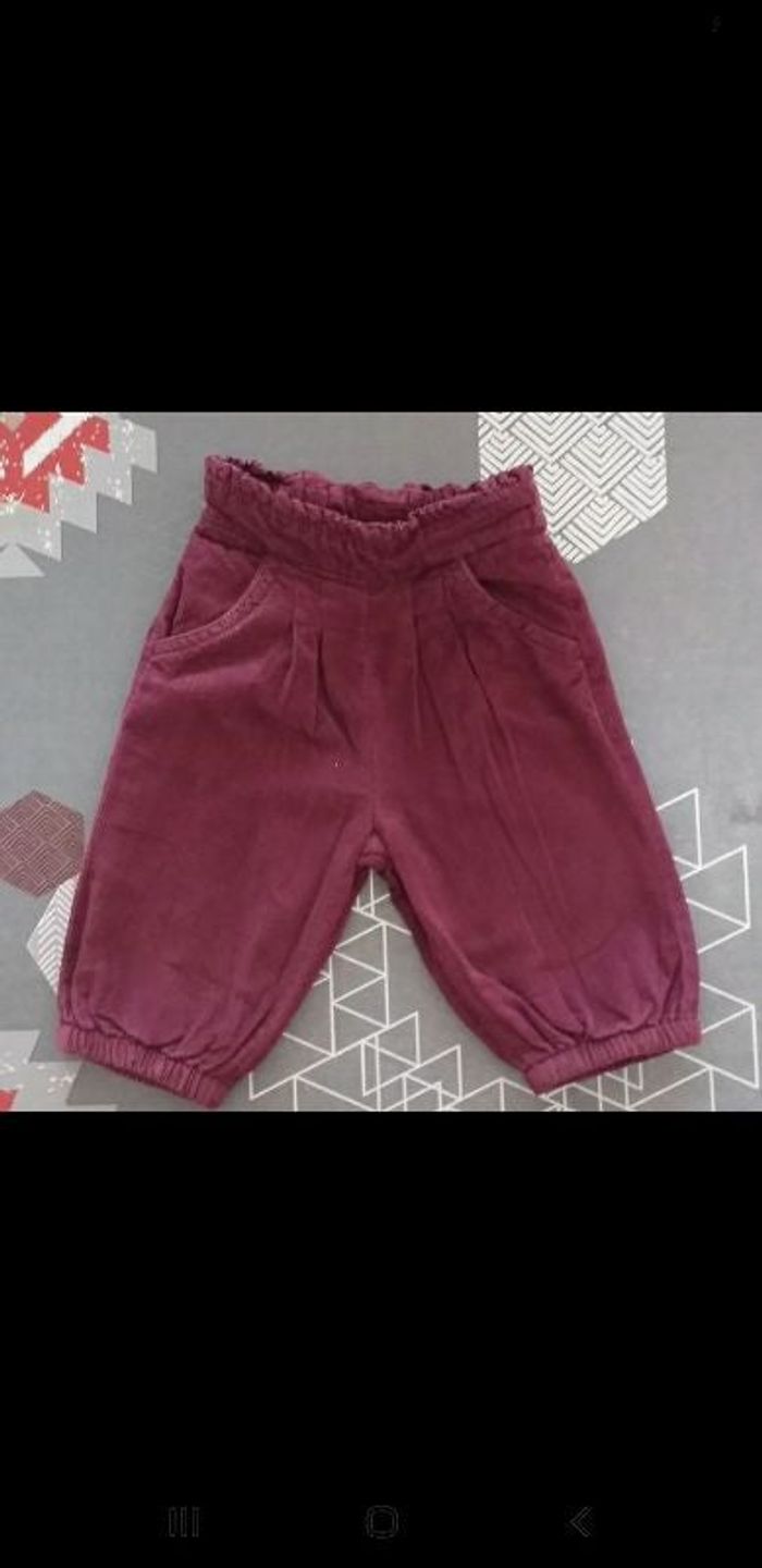 Pantalon bordeau