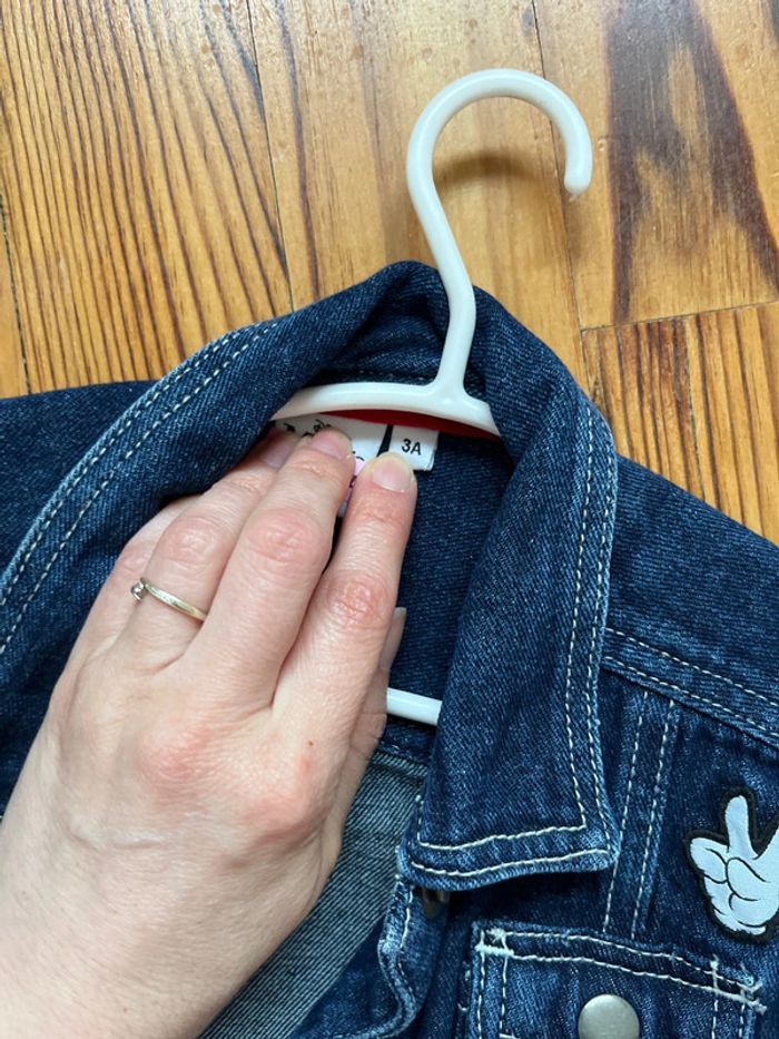 Veste en jean Minnie 3 ans - photo numéro 3
