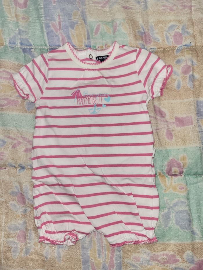 Barboteuse fille 3 mois