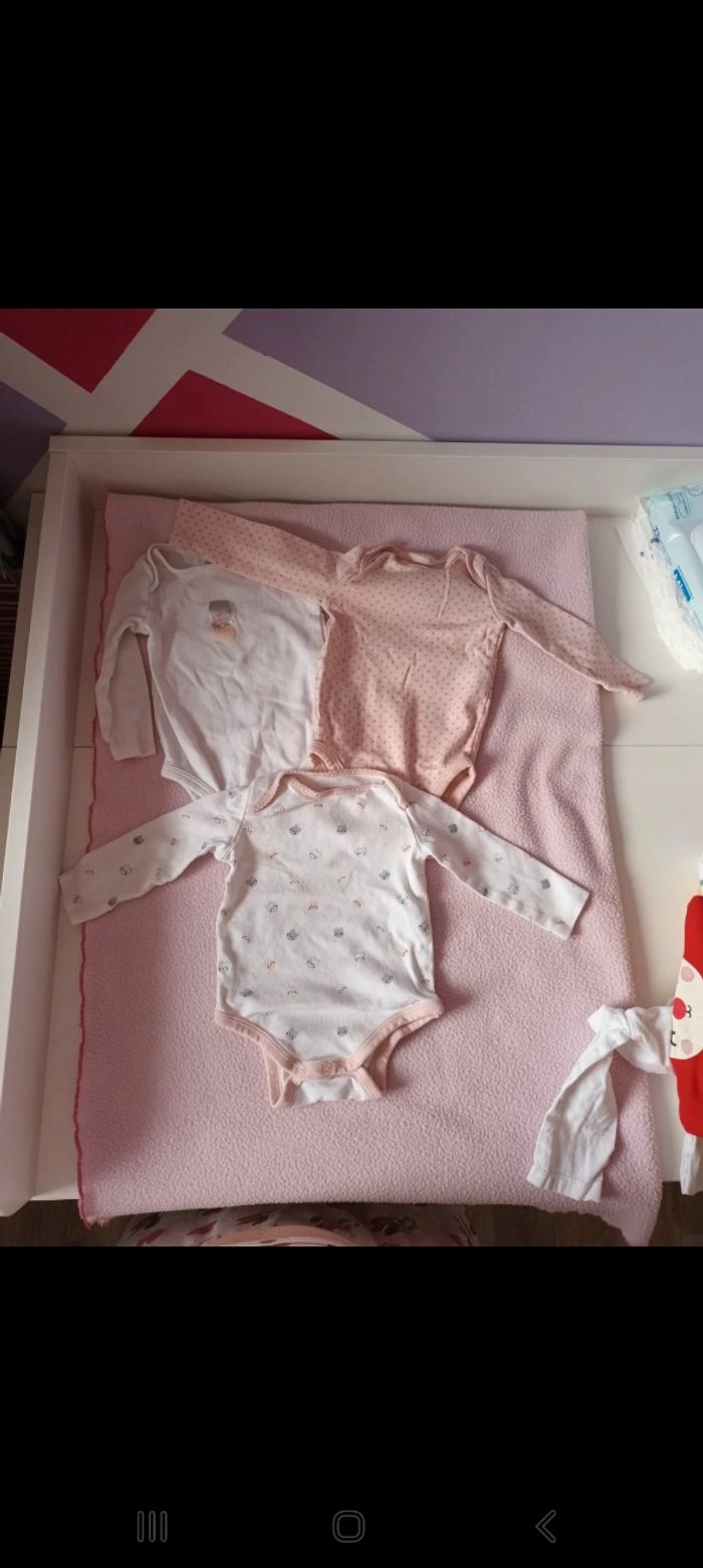 Lot de bodies fille