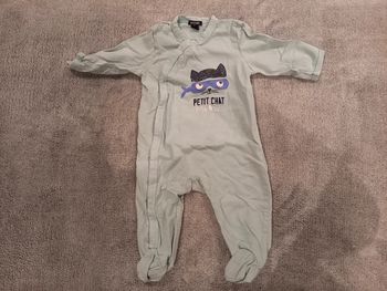 Pyjama dors-bien en jersey Kiabi 3mois