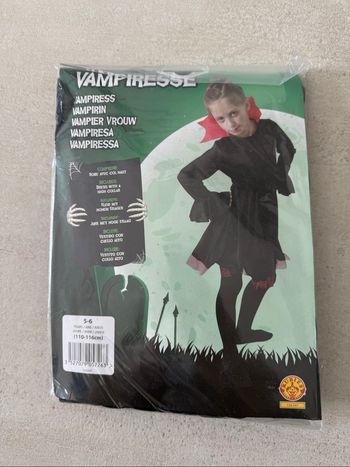 Déguisement Halloween fille vampire
