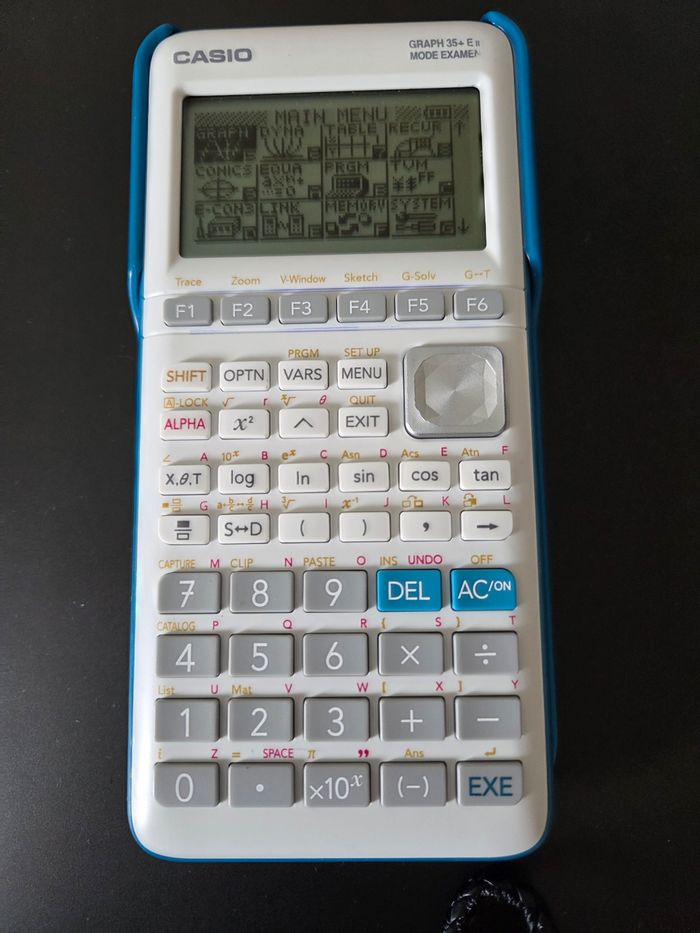 Calculatrice casio graph 35+Ell mode examen - photo numéro 3