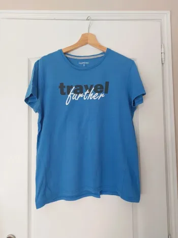 Tee-shirt bleu clair taille M