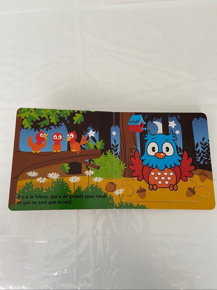 Livre la farandole des puzzles les animaux de la forêt - photo numéro 8