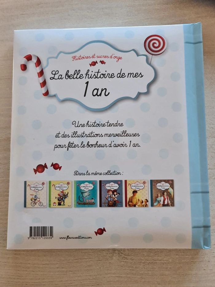 Livre la belle histoire de mes 1 an - photo numéro 3