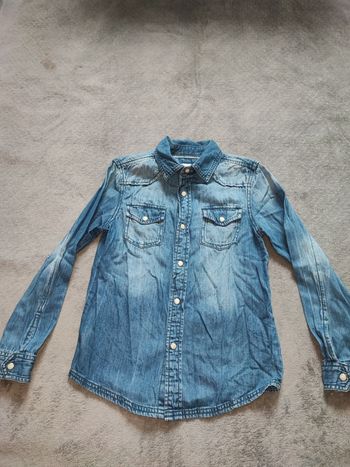 Chemise jeans 7/8 ans