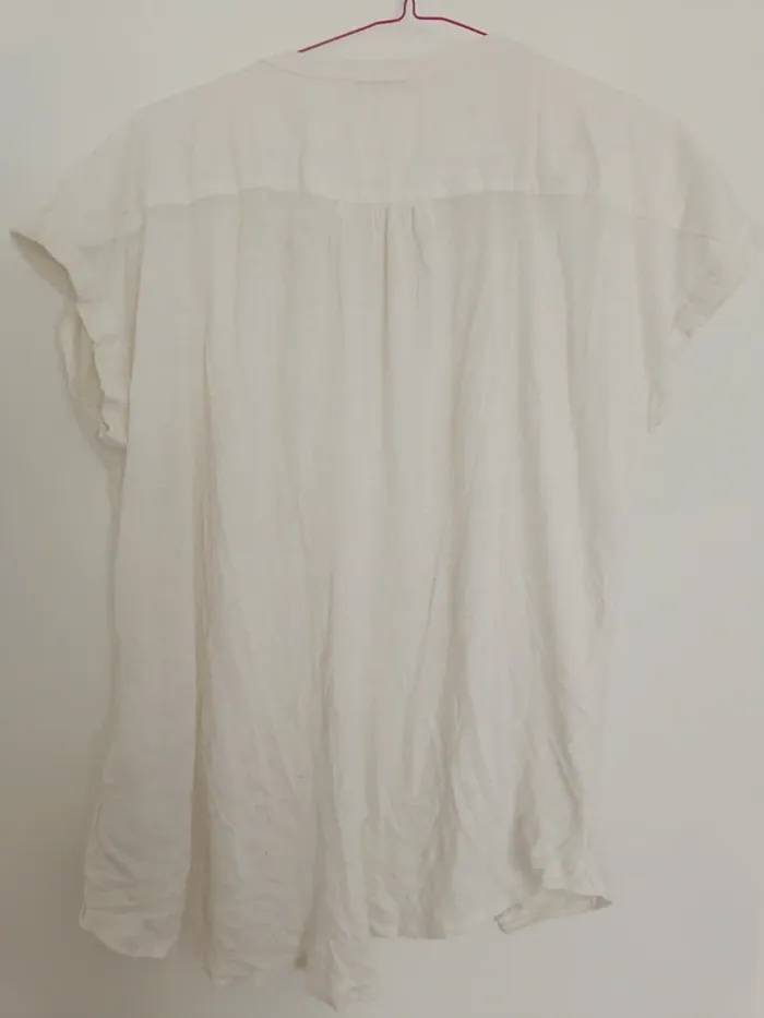 Chemise sans manches EDC Esprit T.M blanc cassé - photo numéro 4