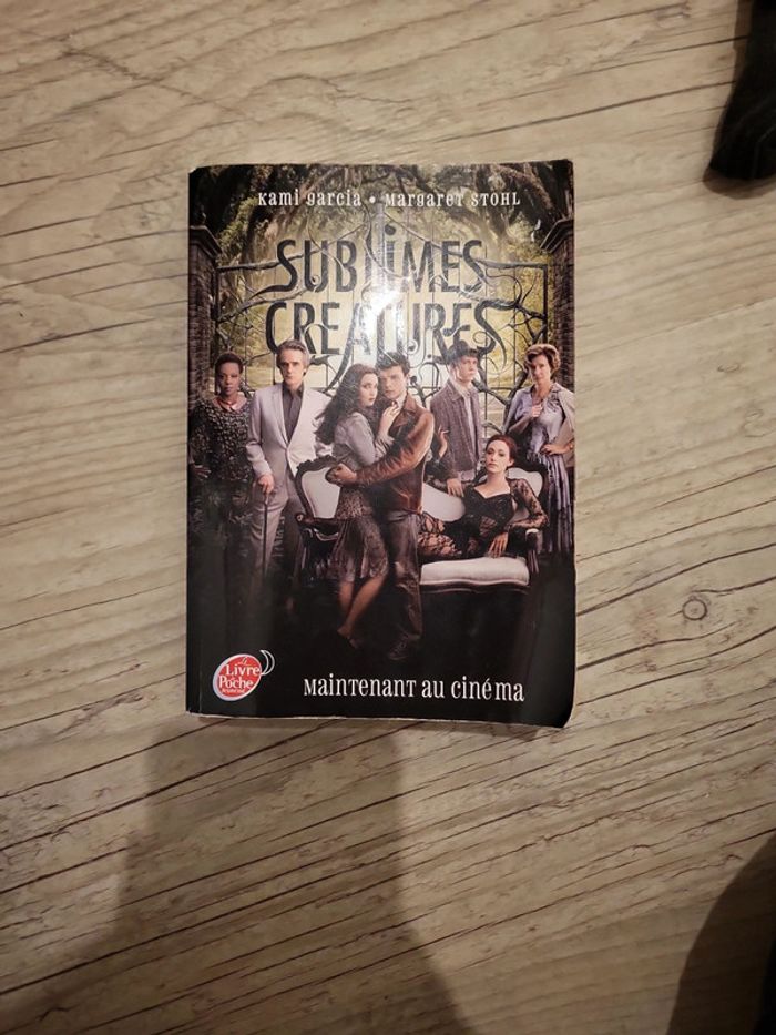 Livre Sublimes créatures