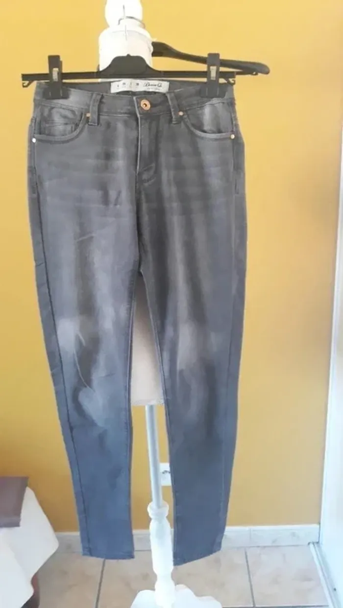 Lot de 3 jeans skinny taille 34 - photo numéro 7