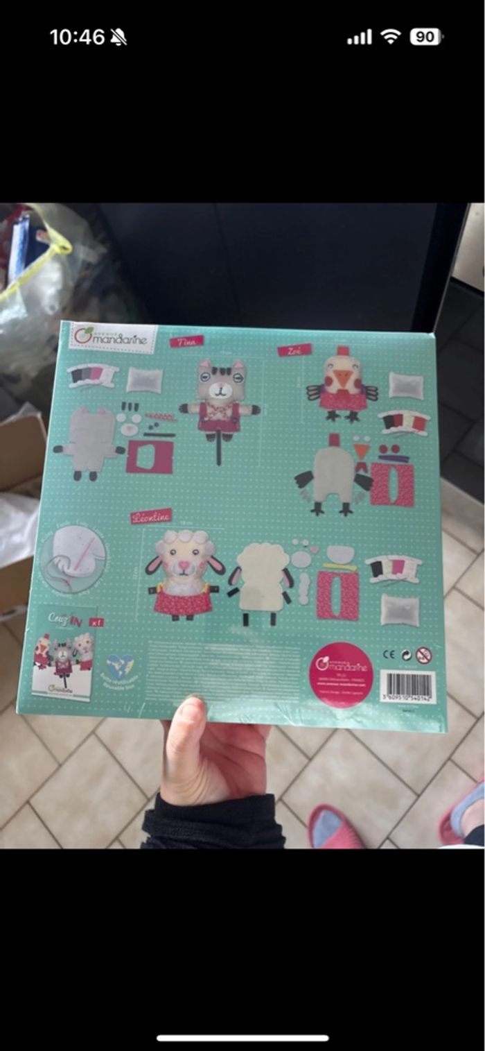 Kit couture Little Couzin Avenue mandarine neuf - photo numéro 4