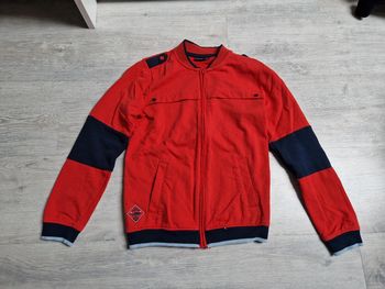 Gilet zippé Sergent Major rouge 11 ans