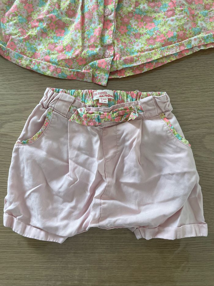 Ensemble short et haut fille - photo numéro 2