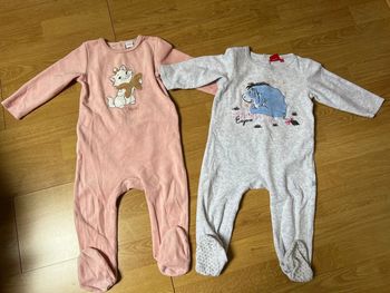 Lot de 2 pyjamas polaires 18 mois
