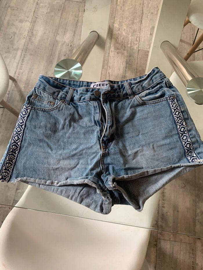 Short en jean Creeks taille 38 - photo numéro 4