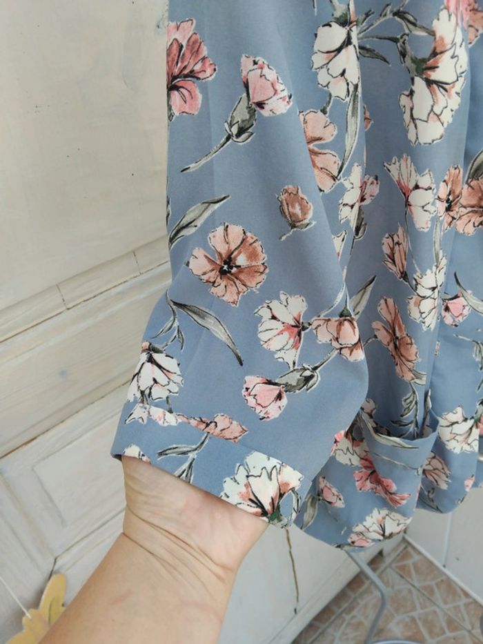 Gilet fleuri - photo numéro 3