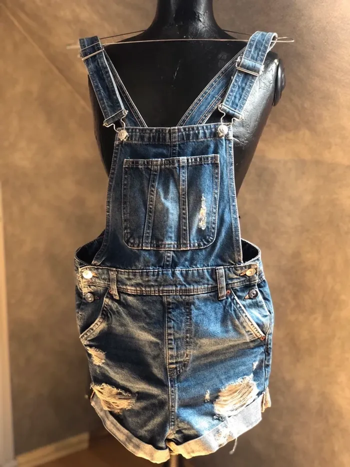 Salopette short