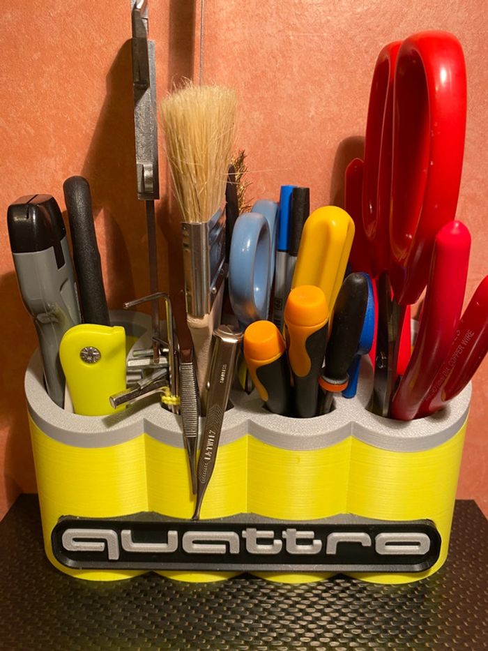 Pot à crayon Audi quattro - photo numéro 2