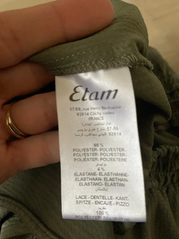 Robe courte kaki - photo numéro 8