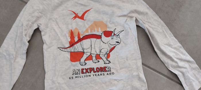 T-shirt dinosaure 4A - photo numéro 2