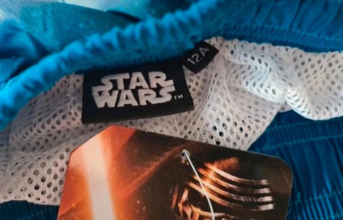 Maillot short star wars 12 ans neuf avec etiquette - photo numéro 3