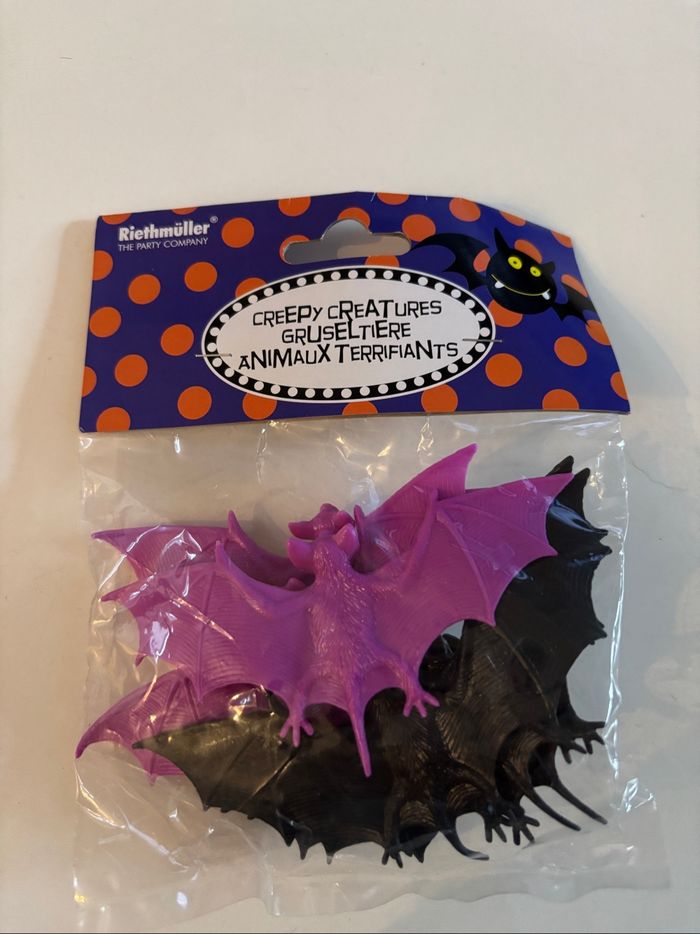 Décoration Halloween lot de chauve souris