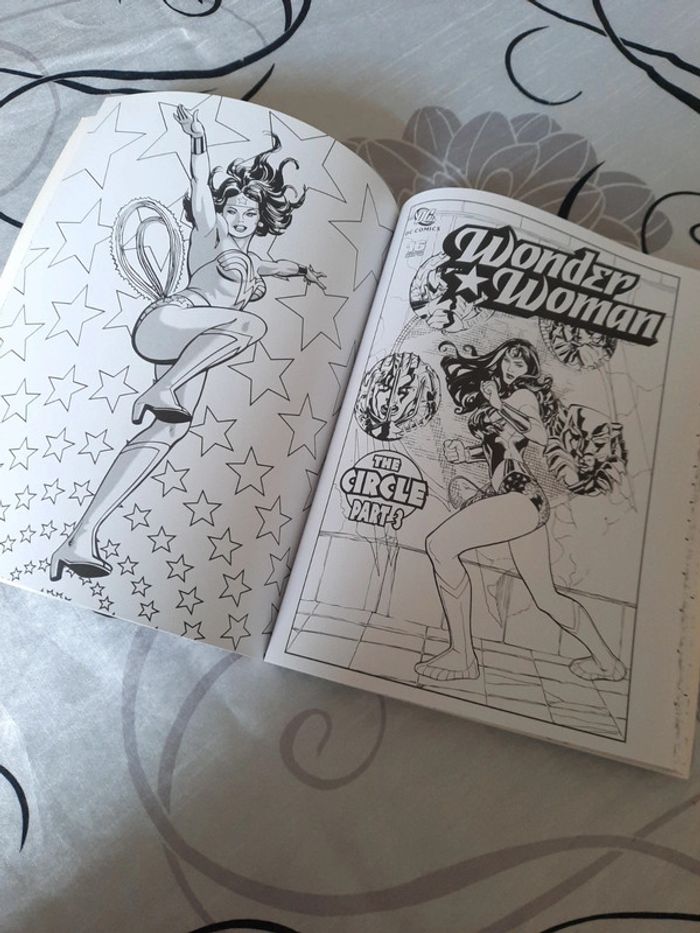 Coloriage l'art de la bd DC - photo numéro 3