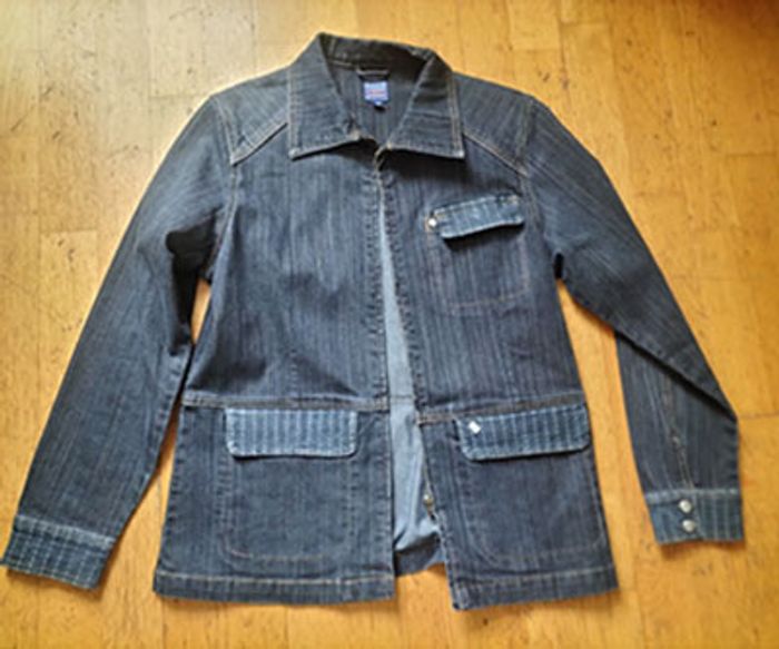 Veste Femme Jean Taille 38 TBS Voir mesures - photo numéro 2