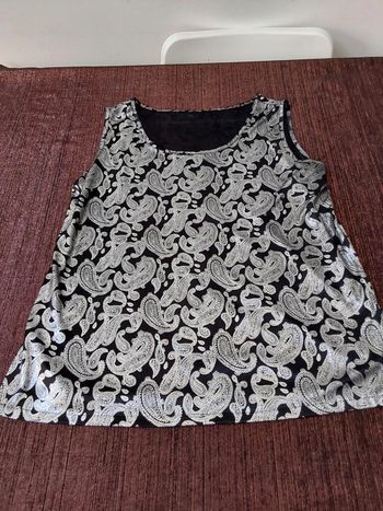 Débardeur motifs cachemire