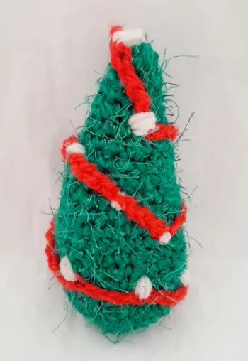 Décoration de Noël Sapin fait main au crochet