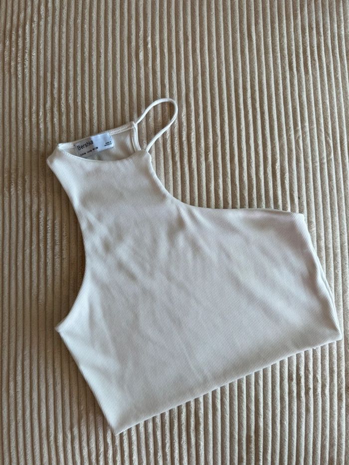 Haut blanc Bershka