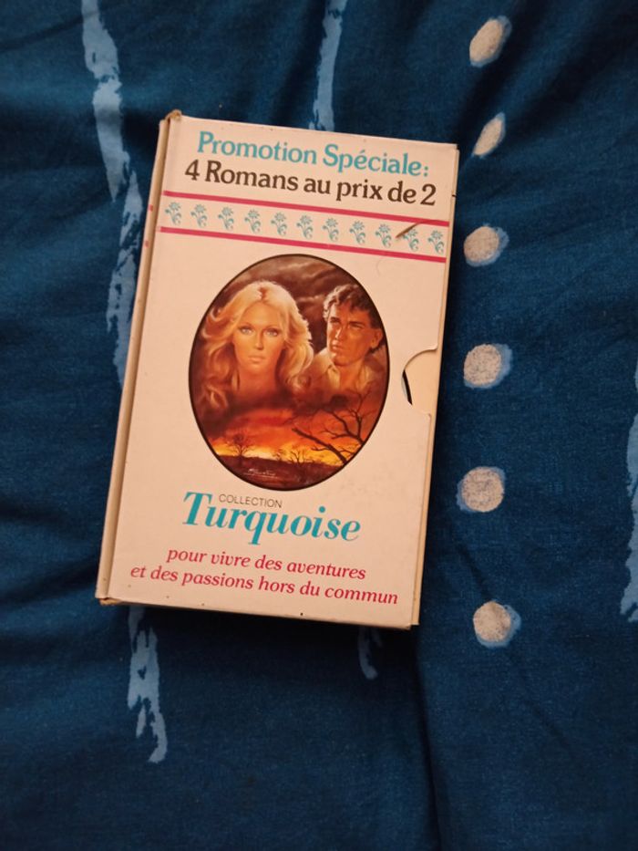4 romans collection turquoise - photo numéro 3