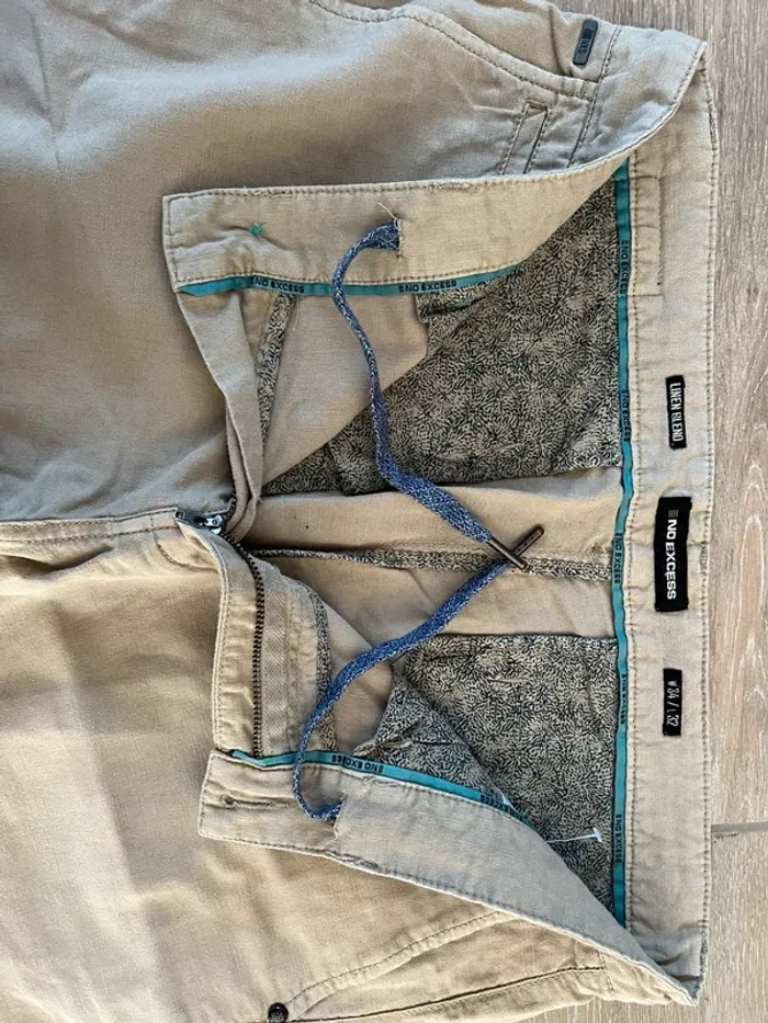 Pantalon en lin W34/L32 - photo numéro 3